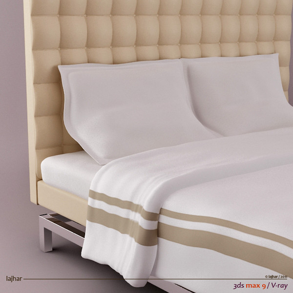 Boss bed with small headboard